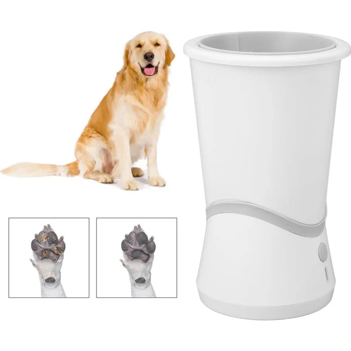 Auto-Rotary Pet Paw Cleaner | 360° Automatic Pet Paw Washer, Gentle & Easy to Use