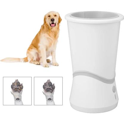 Auto-Rotary Pet Paw Cleaner | 360° Automatic Pet Paw Washer, Gentle & Easy to Use